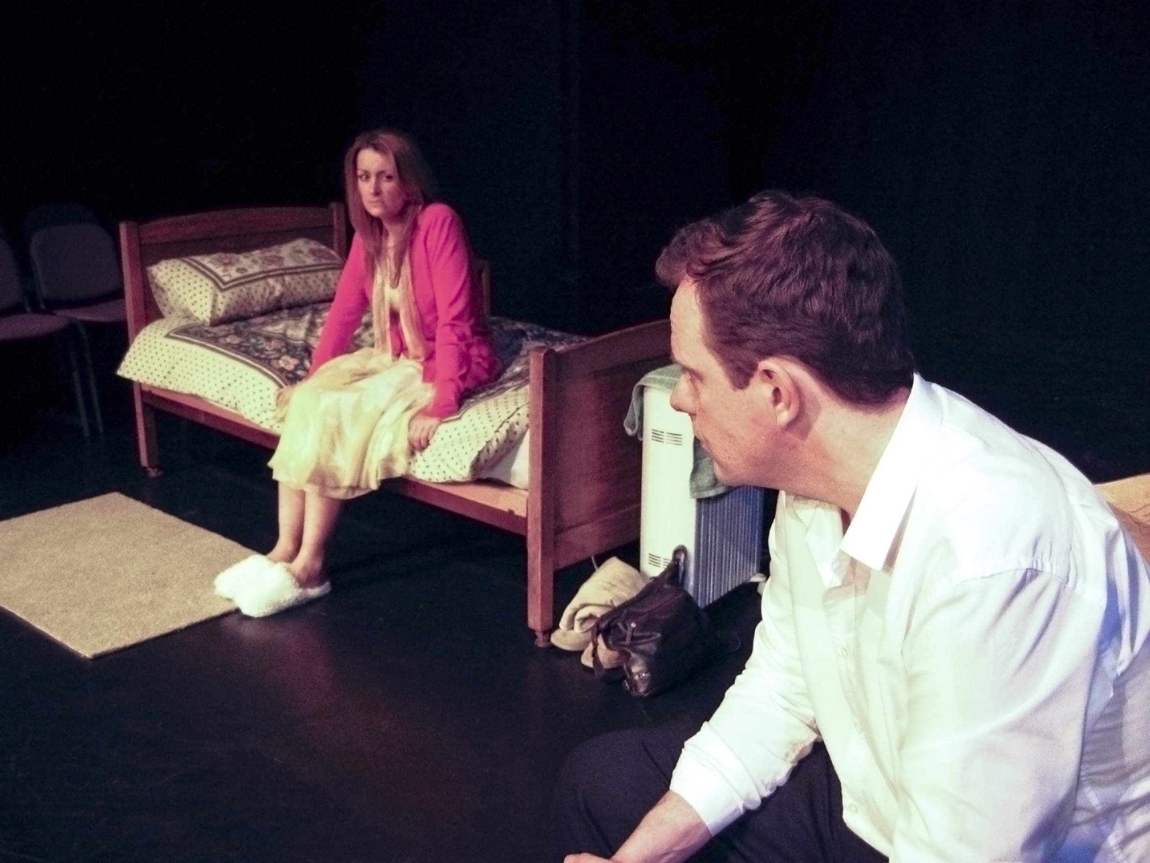 Liam as Frederick and Lisa as Miranda